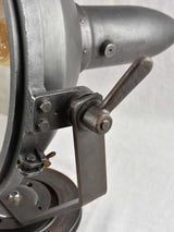 Rustic cast iron 1950s lamp