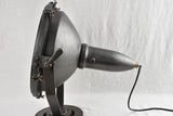 1950s fully rewired aluminium lamp