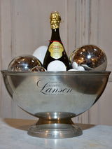 Large vintage Lanson champagne bucket / wine cooler