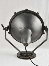 Retro 1950s large industrial projector lamp