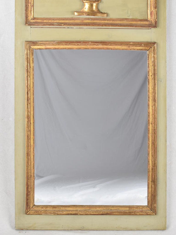 18th century Louis XVI trumeau mirror 29¼" x 62½"