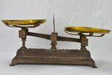 20th-century original bronze weight scale
