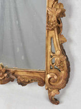 Chic gilded Louis XV antique mirror