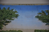 Antique French etching of the Tuileries gardens, Paris 15” x 21”