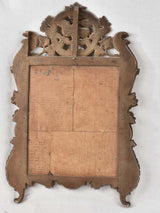 Dazzling gilded frame Louis XV mirror