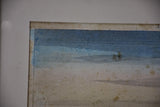 Antique French etching of Nice 20 ½'' x 15 ½''