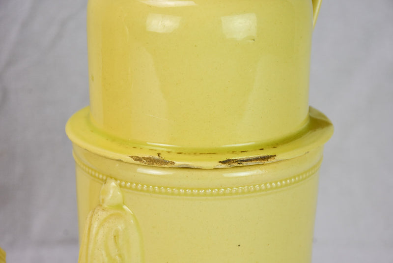 18th Century Yellow Ware Teapots