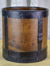 Antique French grain measure - decalitre 10¼"