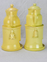 Collector's Item Yellow Louis XVI Teapots