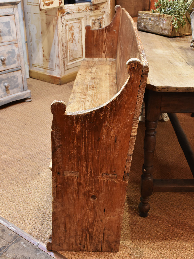 18th century French bench seat