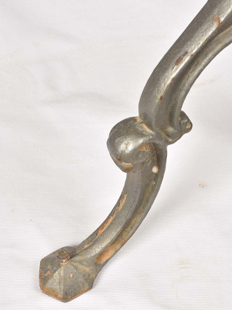 Decorative cast iron bistro table