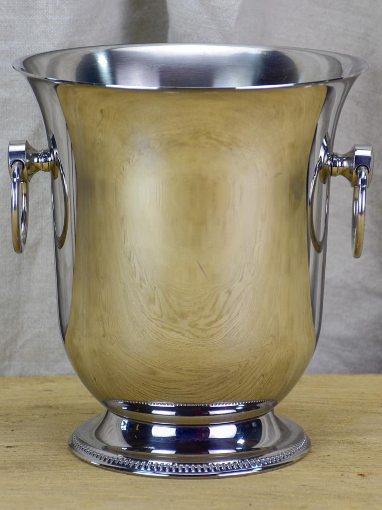 Guy Degrenne champagne bucket - stainless steel