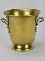 1920's ornate brass ice bucket