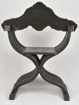 Nineteenth-century chair with bone inlay
