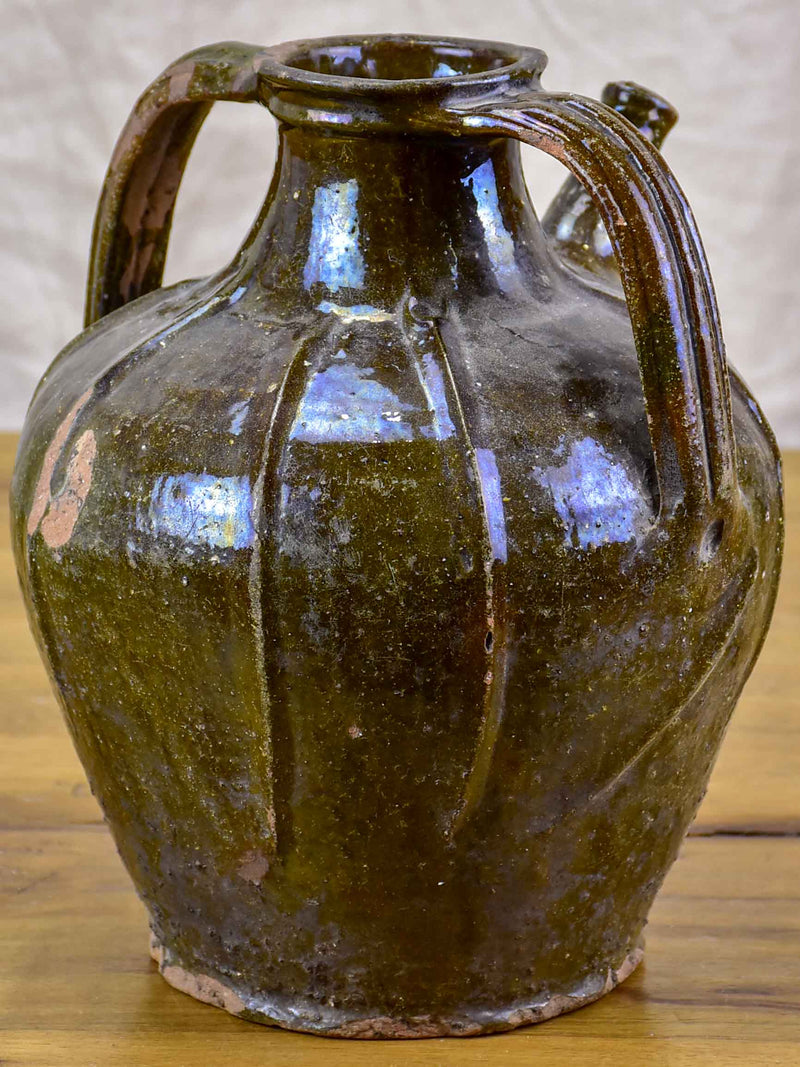 19th Century water flagon from the Auvergne - 'Buire'