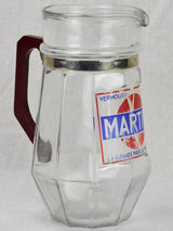 Early 20th Century Martini pitcher with Bakelite handle 8¼"