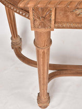 Elegantly restored antique wooden console