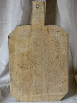 Antique French cutting board with chamfered corners 15¾" x 9½"
