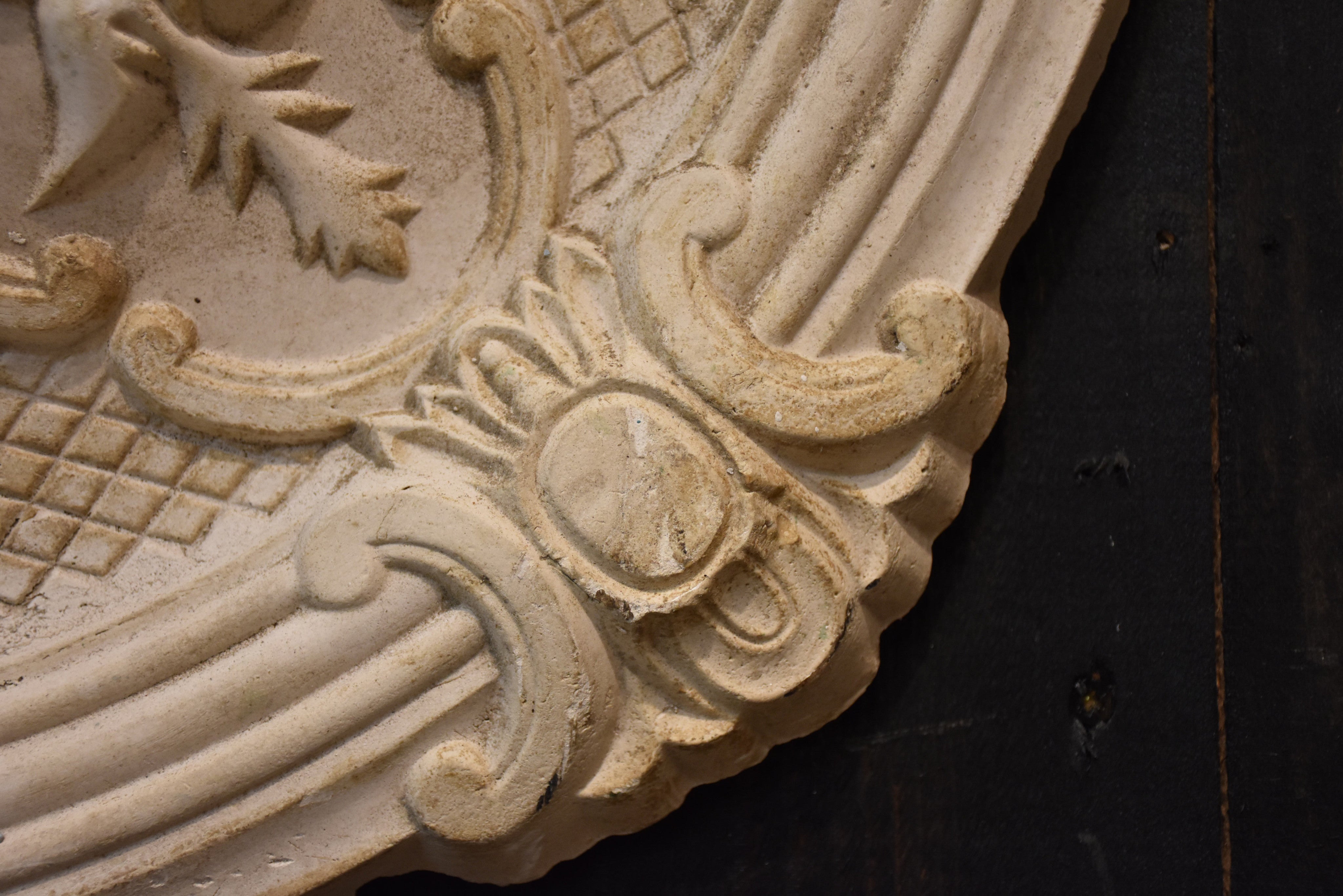French plaster ceiling roses