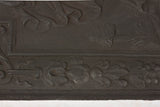 Cast iron decorative fireplace element