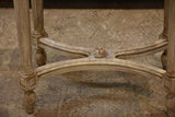 Antique Louis XVI side table with rattan top