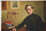 Aged authentic military portrait Vernet