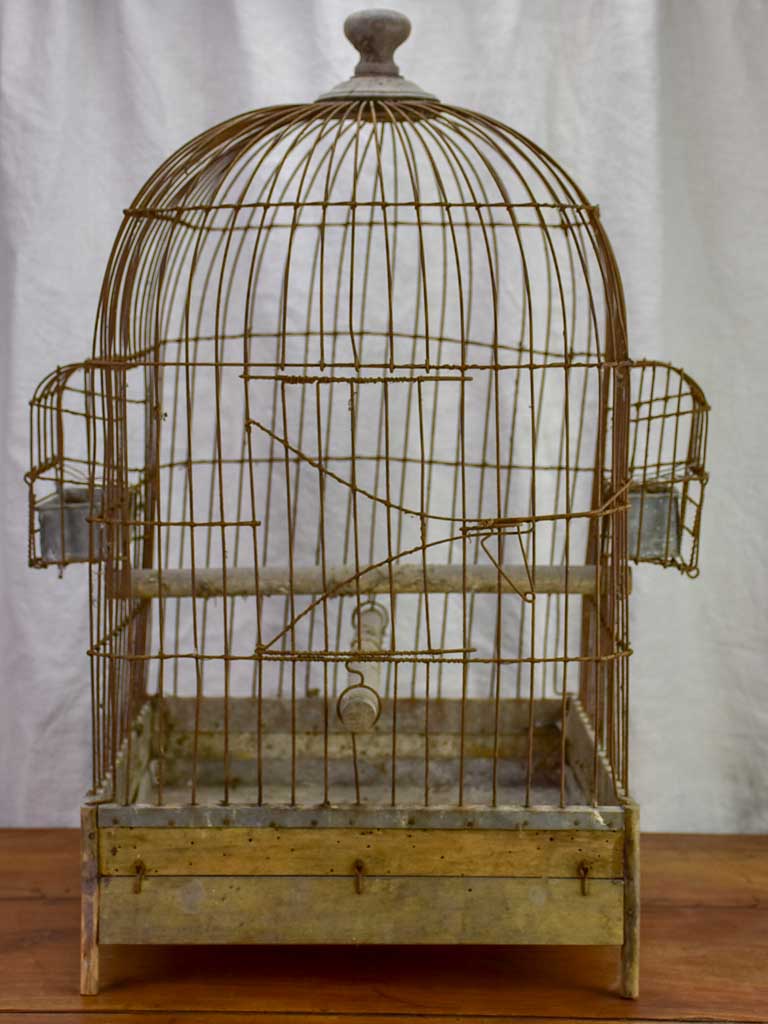 SOLD MA Antique French birdcage 23¾"