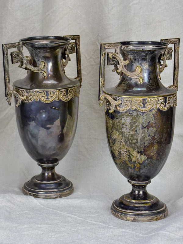 Pair of Napoleon III urns