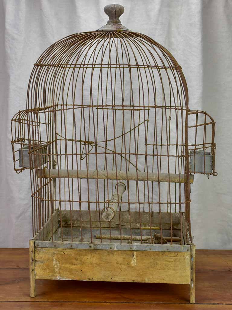 SOLD MA Antique French birdcage 23¾"