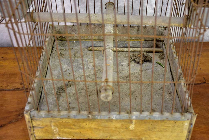 SOLD MA Antique French birdcage 23¾"