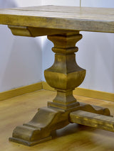 Large antique rustic French dining table