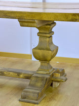Large antique rustic French dining table