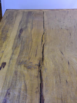 Large antique rustic French dining table