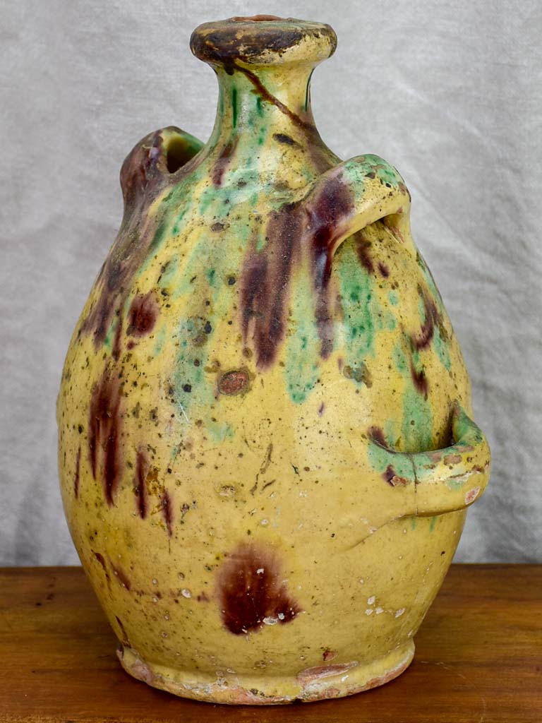 19th Century French conscience jug 11½"