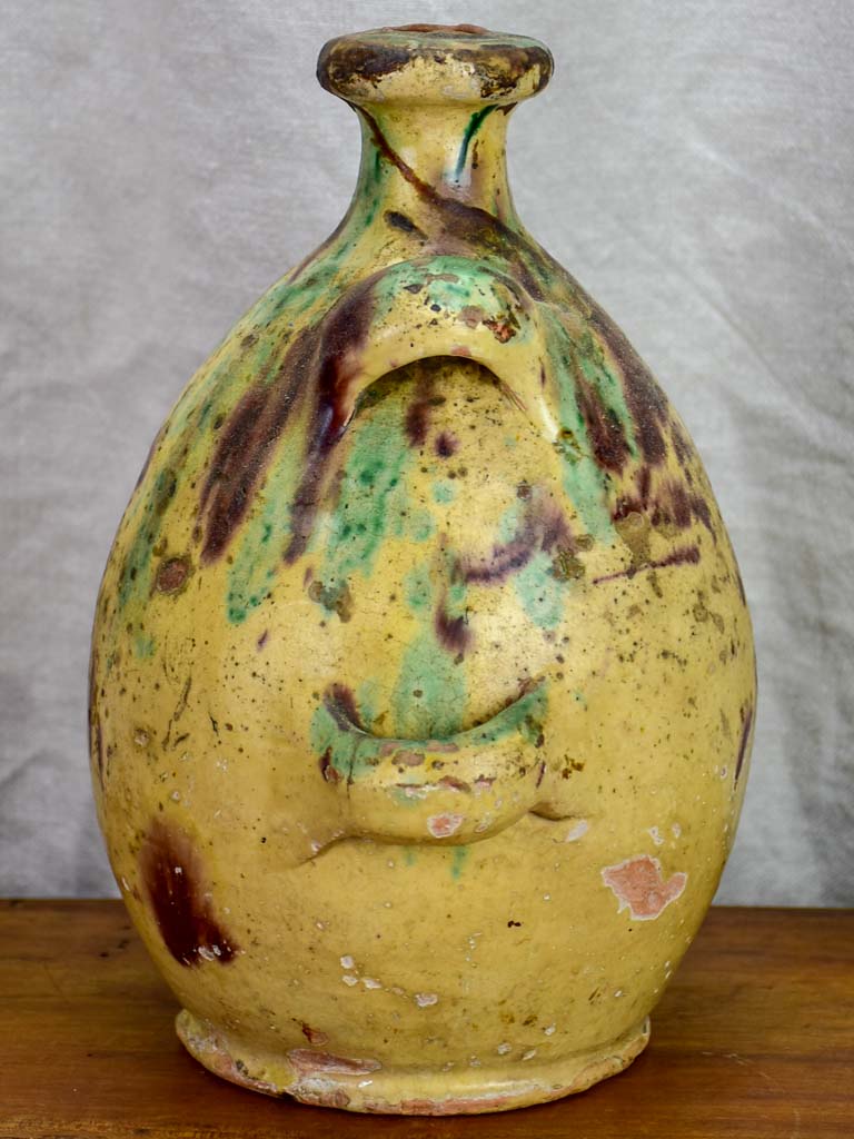 19th Century French conscience jug 11½"