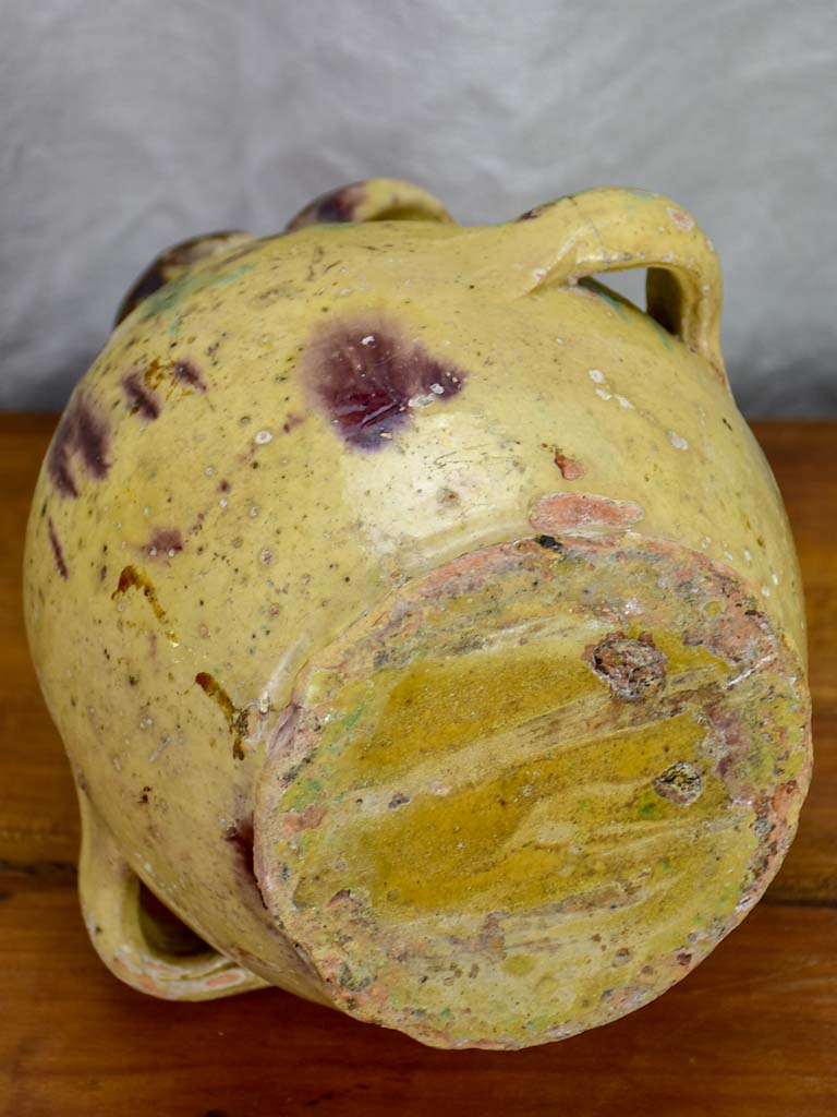 19th Century French conscience jug 11½"