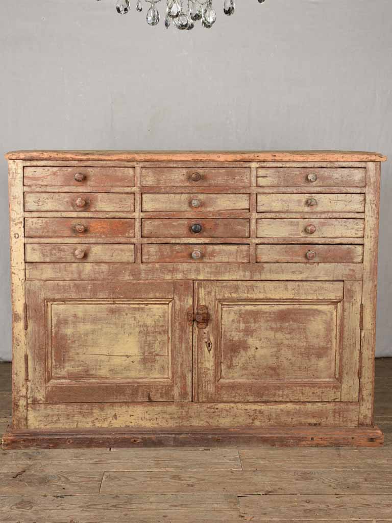 Evocative Historic Pine French Drawers