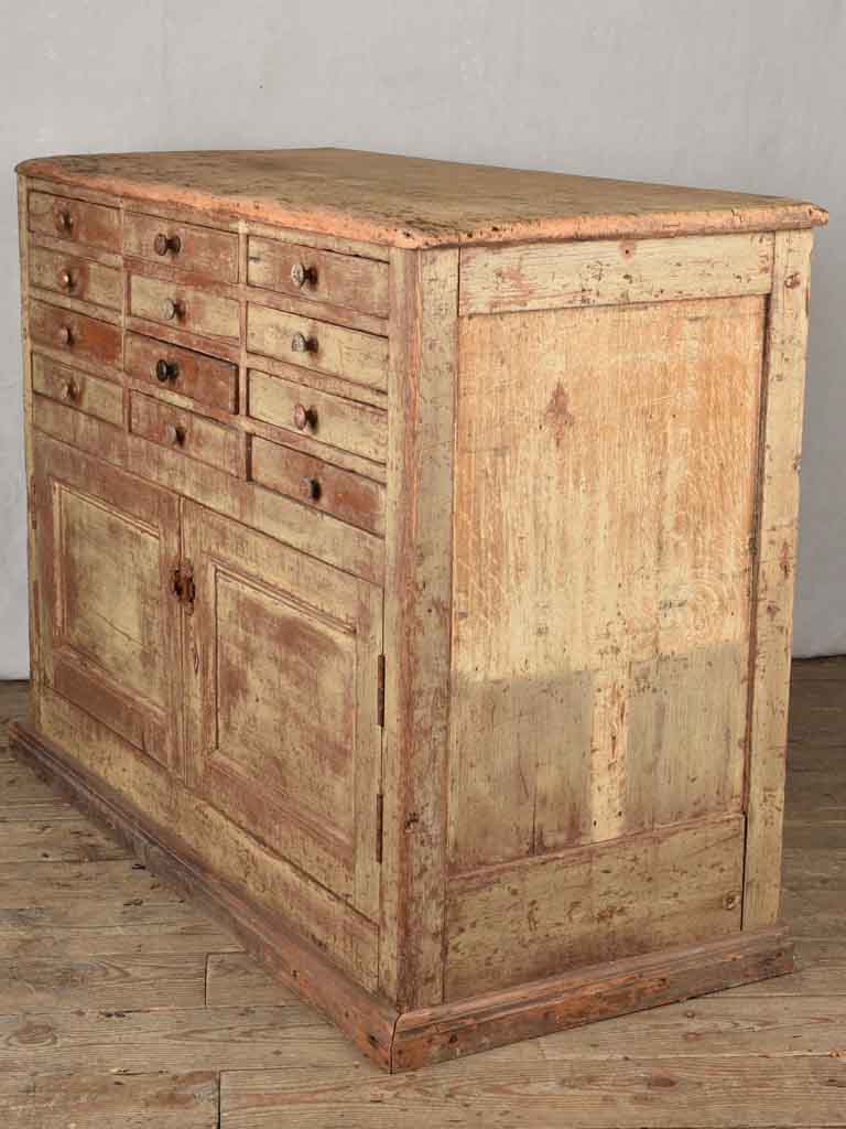 Rustic Timeworn Patina Pine Drawers