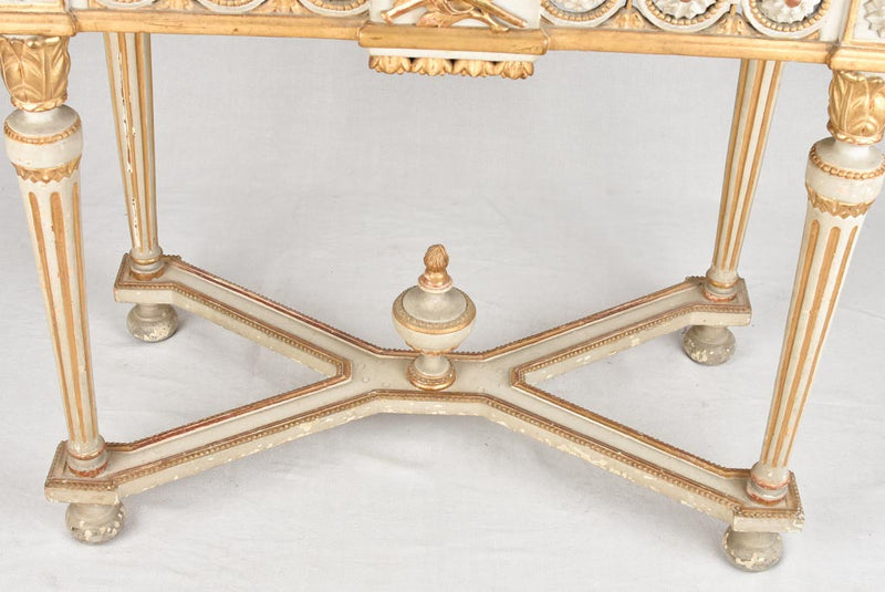Durable 18th-century marble console table