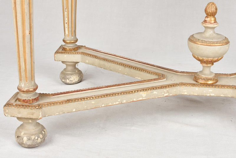 Ornate Louis XVI period console table