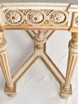 Original marble-topped Louis XVI console