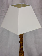 Antique giltwood lamp