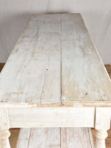 Antique French draper's table - 89¾"