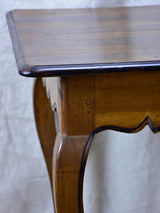 Antique French desk with drawer and deer feet