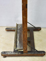 Late 19th / early 20th Century French easel - adjustable