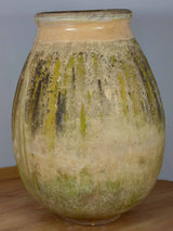 Large 19th Century French oil Biot jar