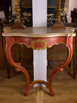 Louis XV stone console table