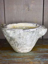 Large French marble mortar from Apt
