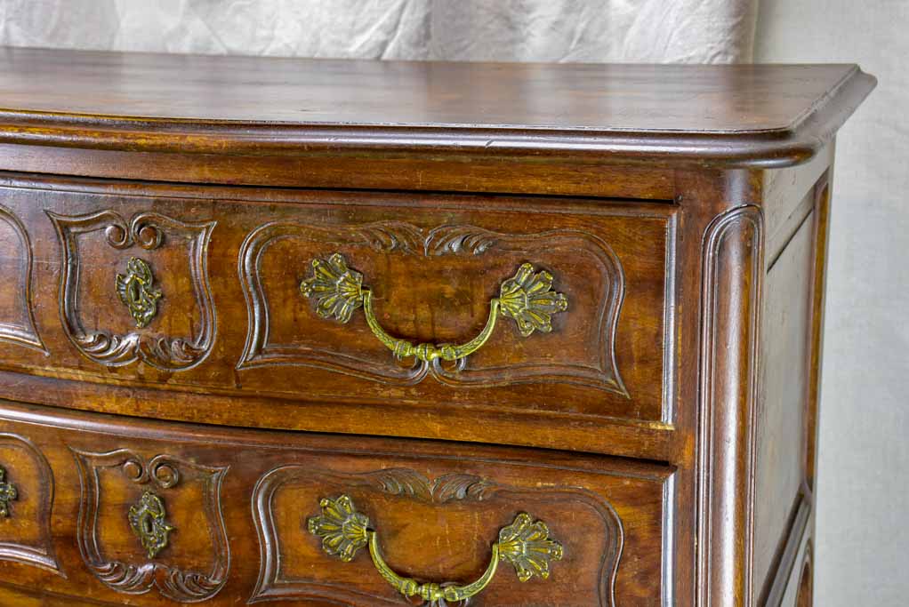 Mid Century French Provencal two drawer commode