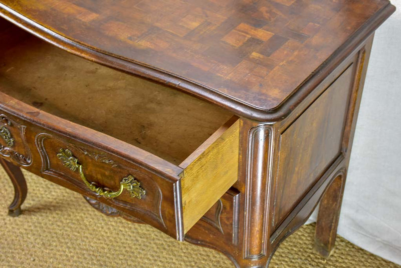 Mid Century French Provencal two drawer commode